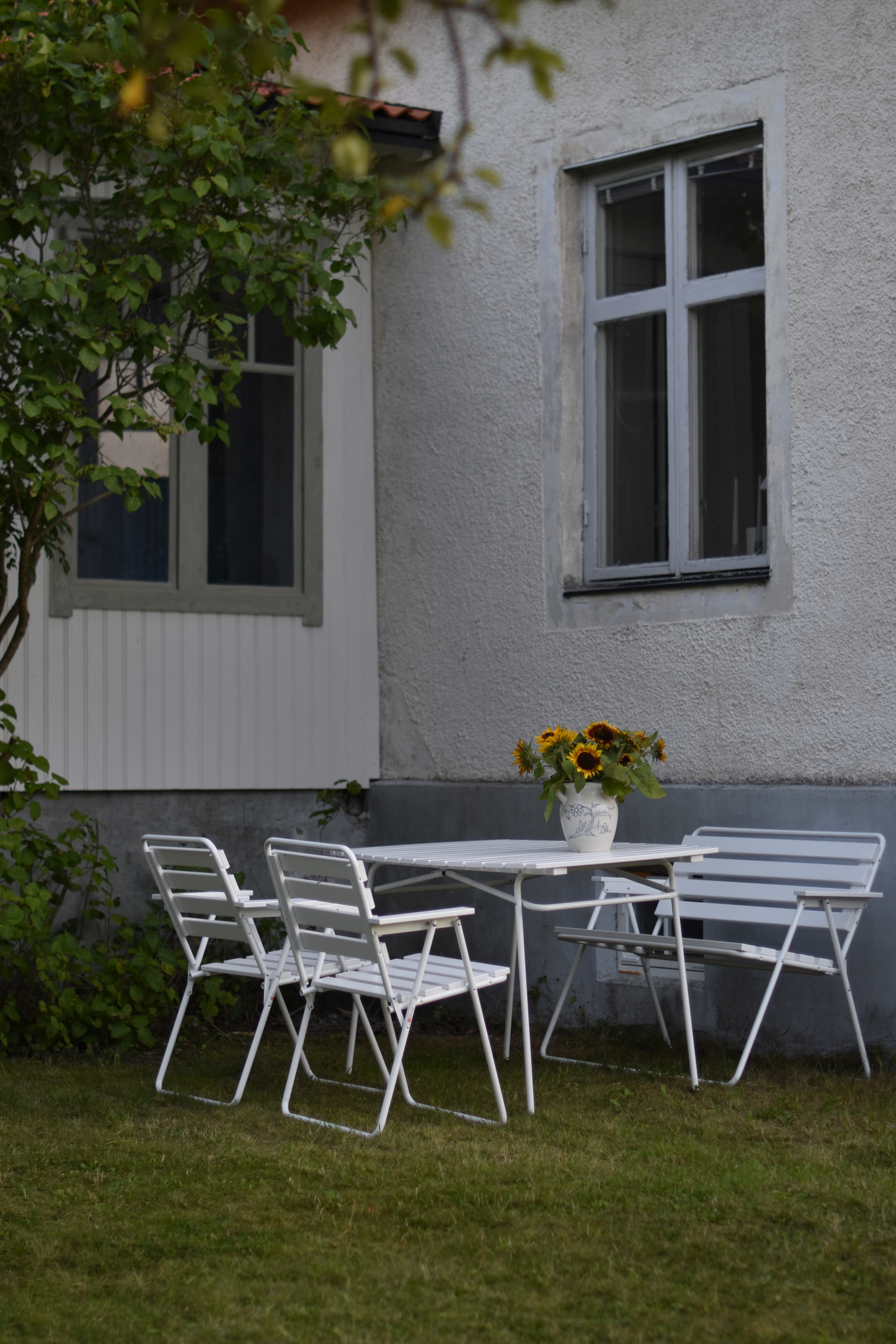 Taittopenkki Varax Retro valkoinen