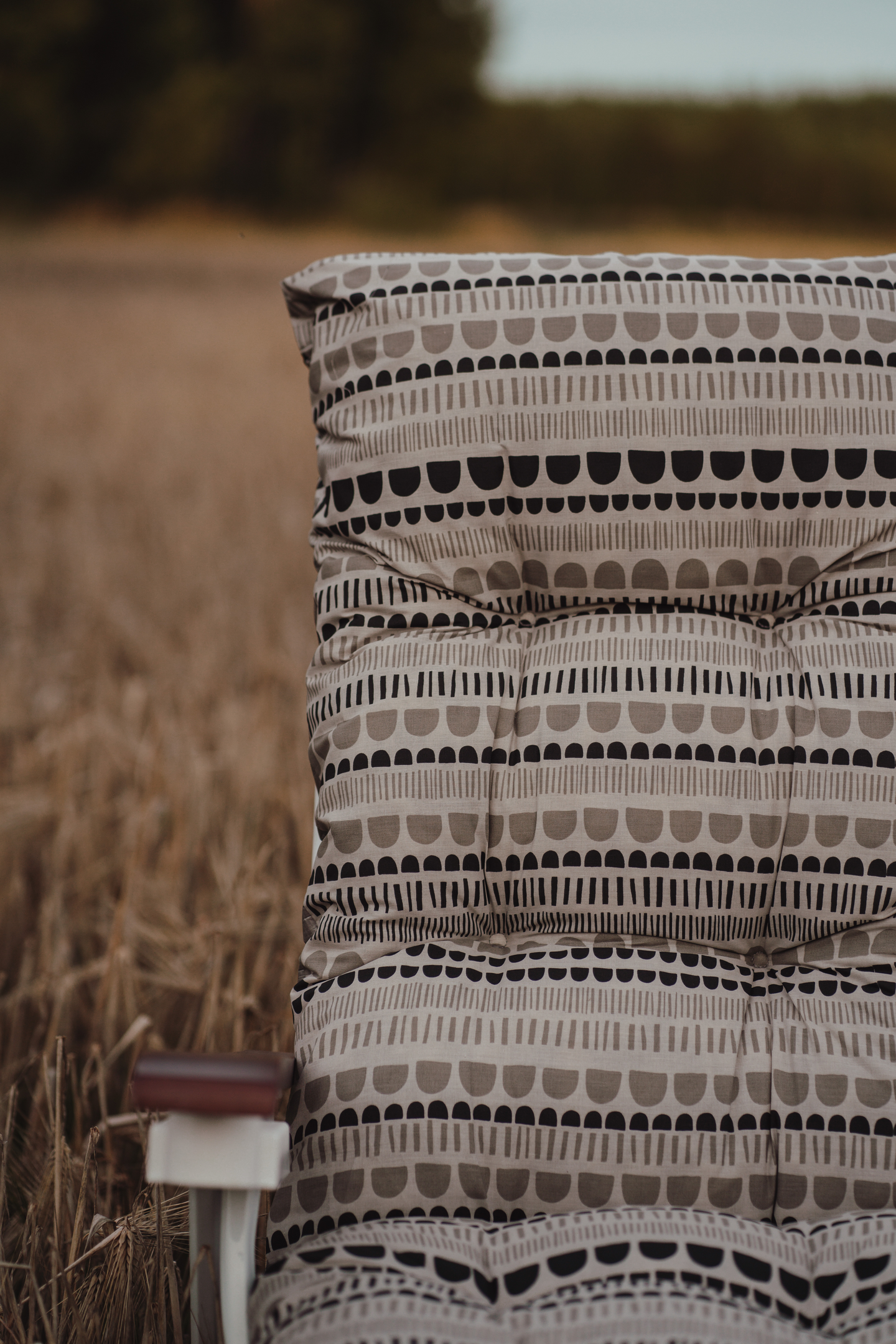 Pehmuste Varax Baden Baden -tuoliin 81B Maisema