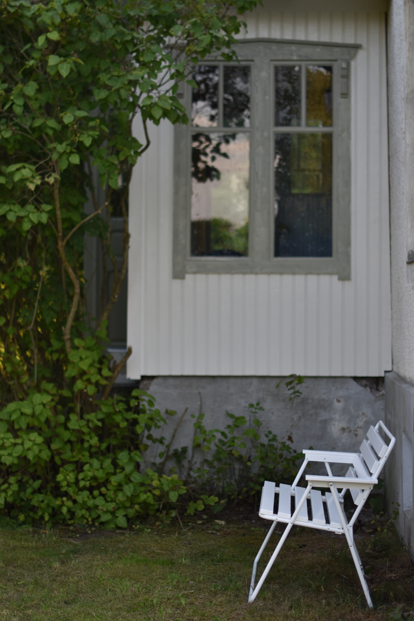 Taittopenkki Varax Retro valkoinen