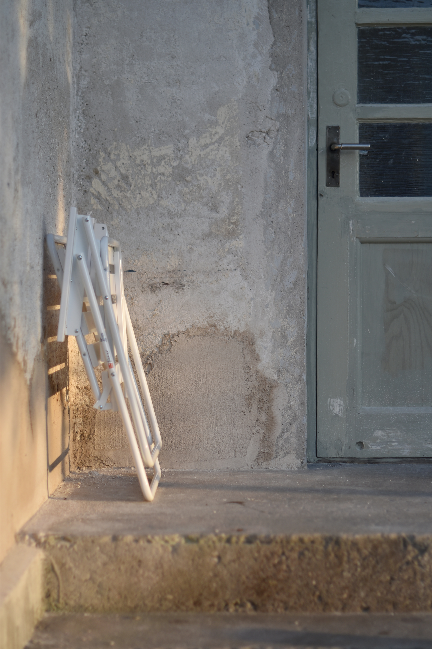 Taittotuoli Varax Retro valkoinen