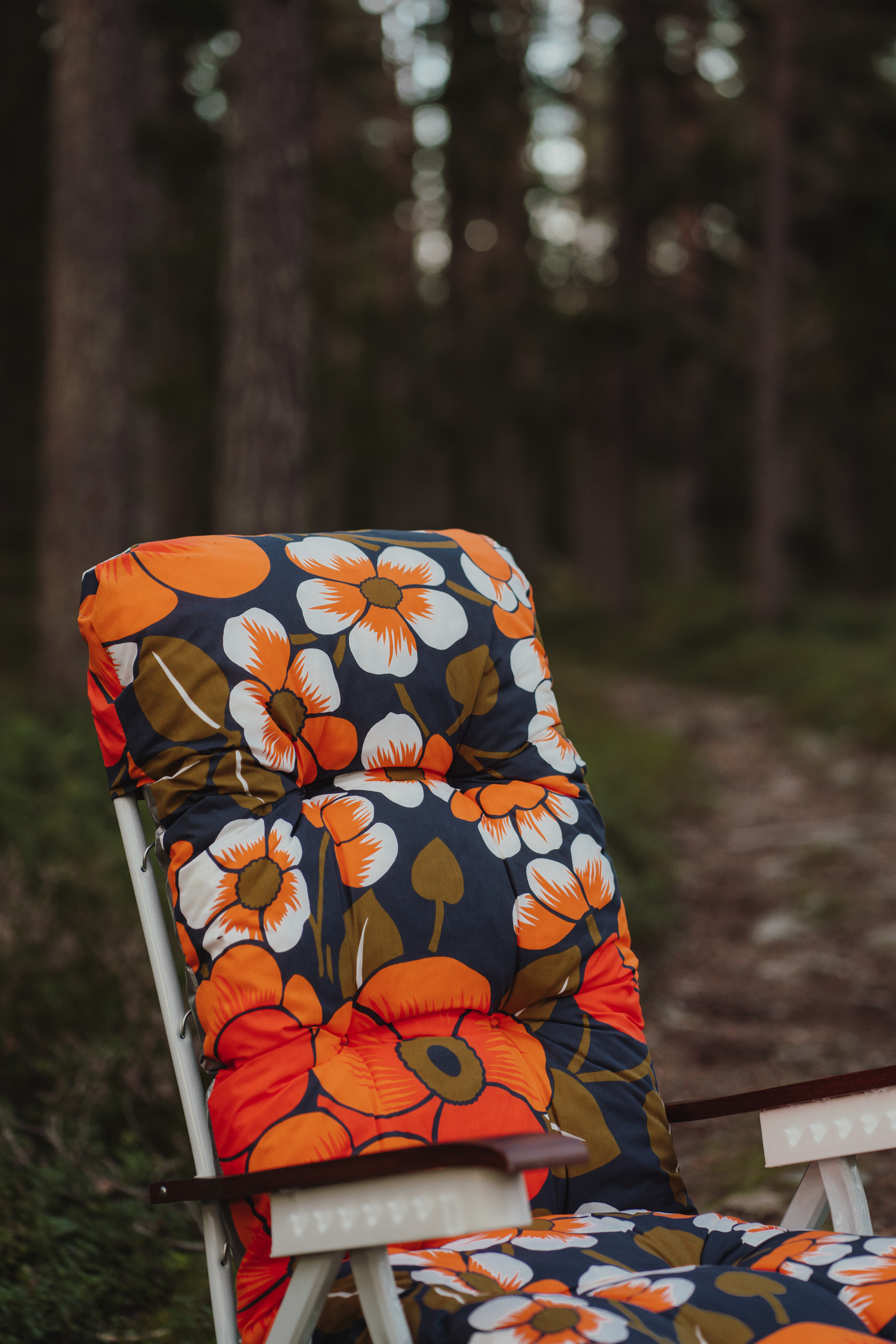 Baden Baden -tuoli Varax 77B Nostalgia valkoinen runko