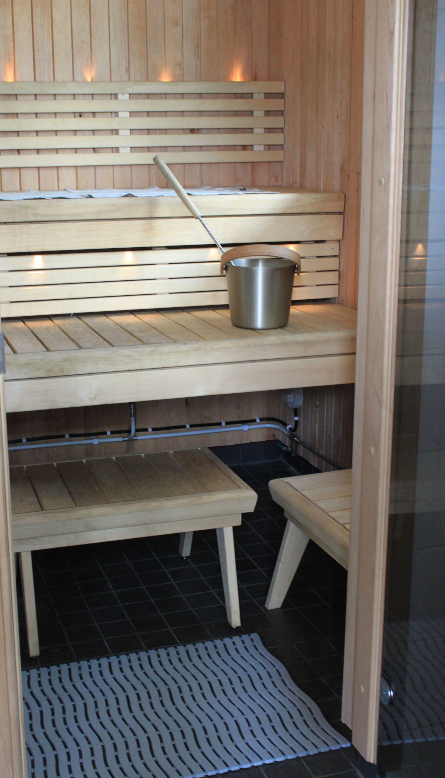 Kosteantilanmatto SoftStep 60x90cm tummanharmaa