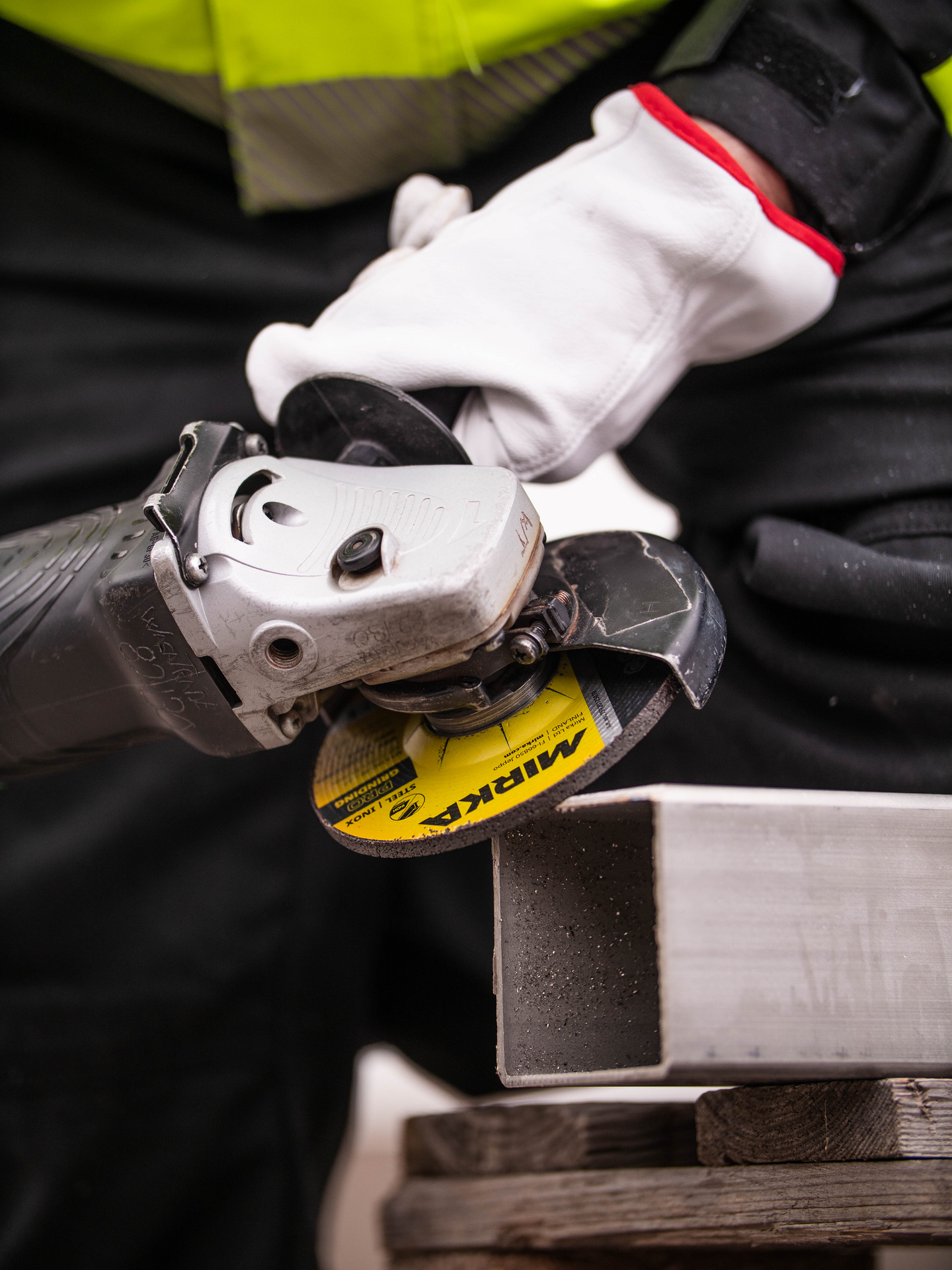 Napalaikka Mirka Pro 125x4,0x22,2mm M1A30Q-BF Inox/Steel