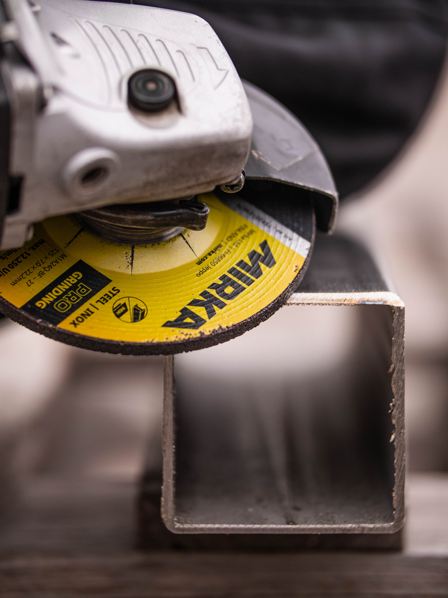 Napalaikka Mirka Pro 125x7,0x22,2mm M1A24Q-BF Inox/Steel