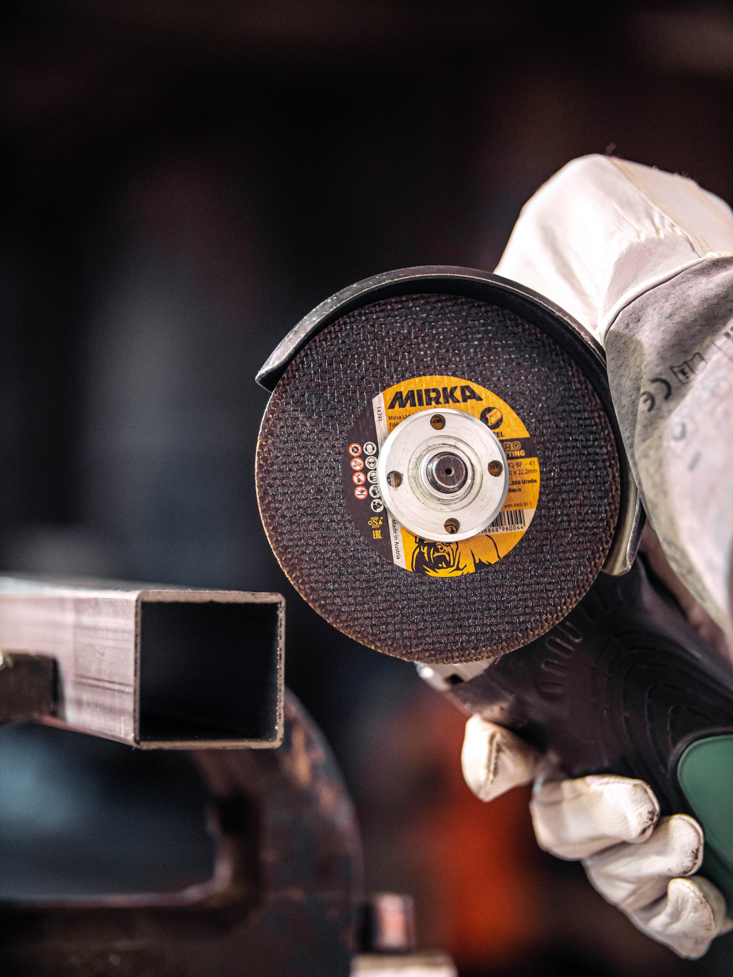 Katkaisulaikka Mirka Pro 125x1,0x22,2mm M1A60Q-BF teräs