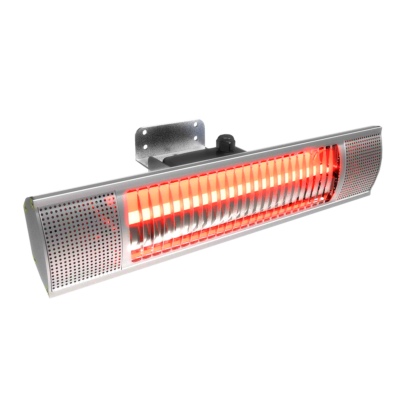 Terassilämmitin Hortus seinämalli 1500W hopea