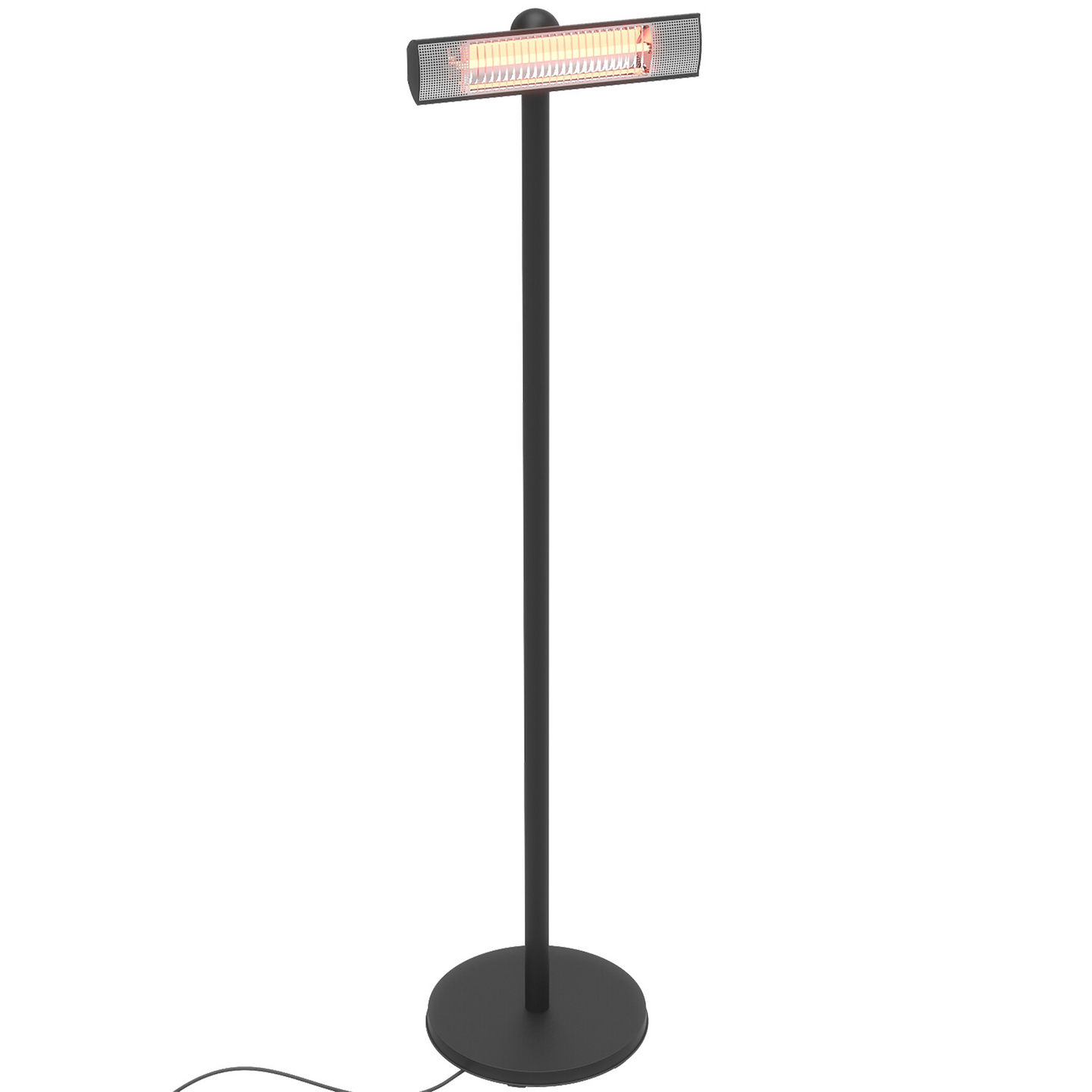 Terassilämmitin Hortus lattiamalli 1500W musta