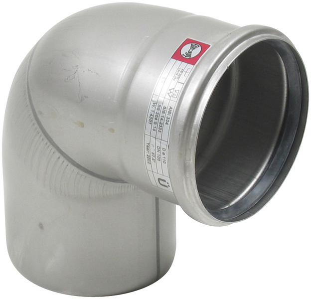 Kulmayhde Blücher haponkestävä teräs 110x87,5