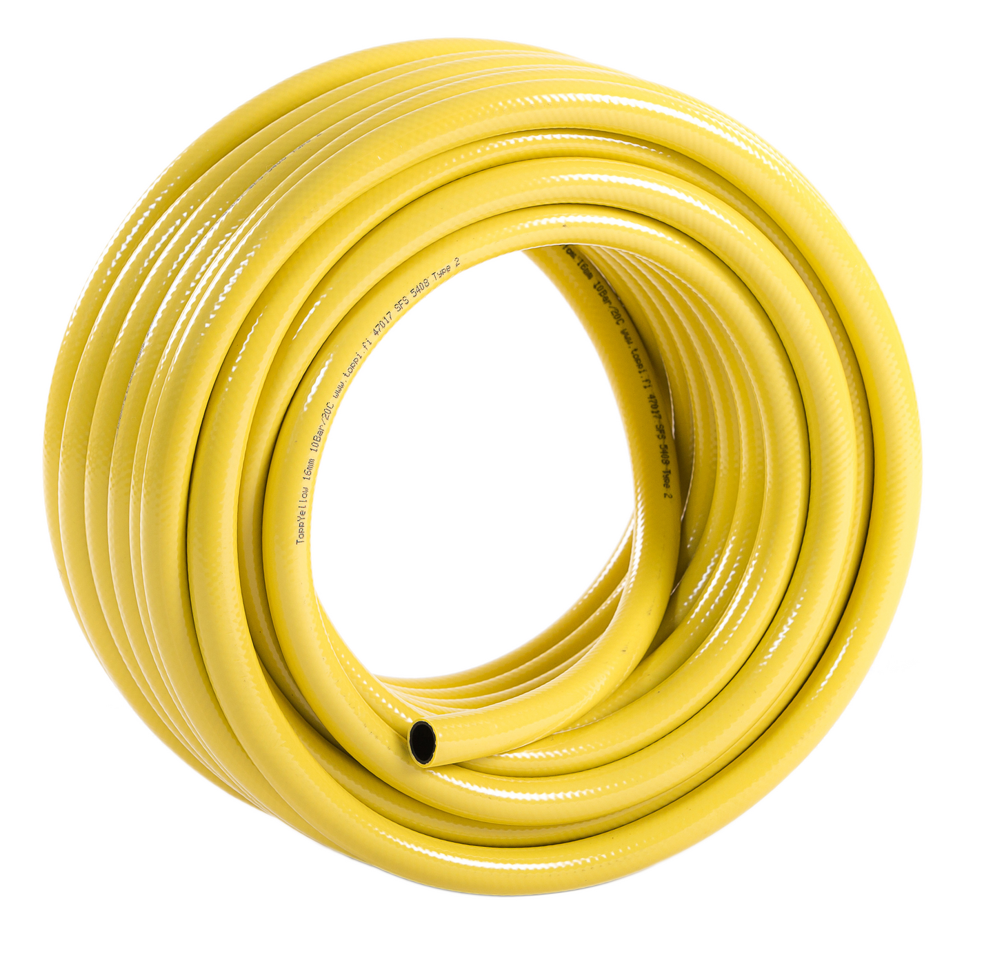 Muoviletku Toppi TOPPYellow 19mm/25m 10bar keltainen