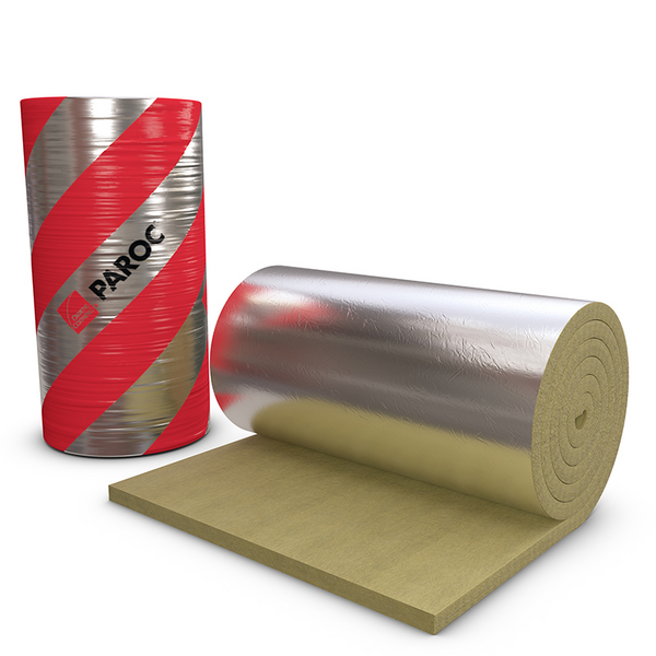 Ilmastointimatto PAROC Hvac Mat AluCoat 100x1000x4000mm 4,00m²