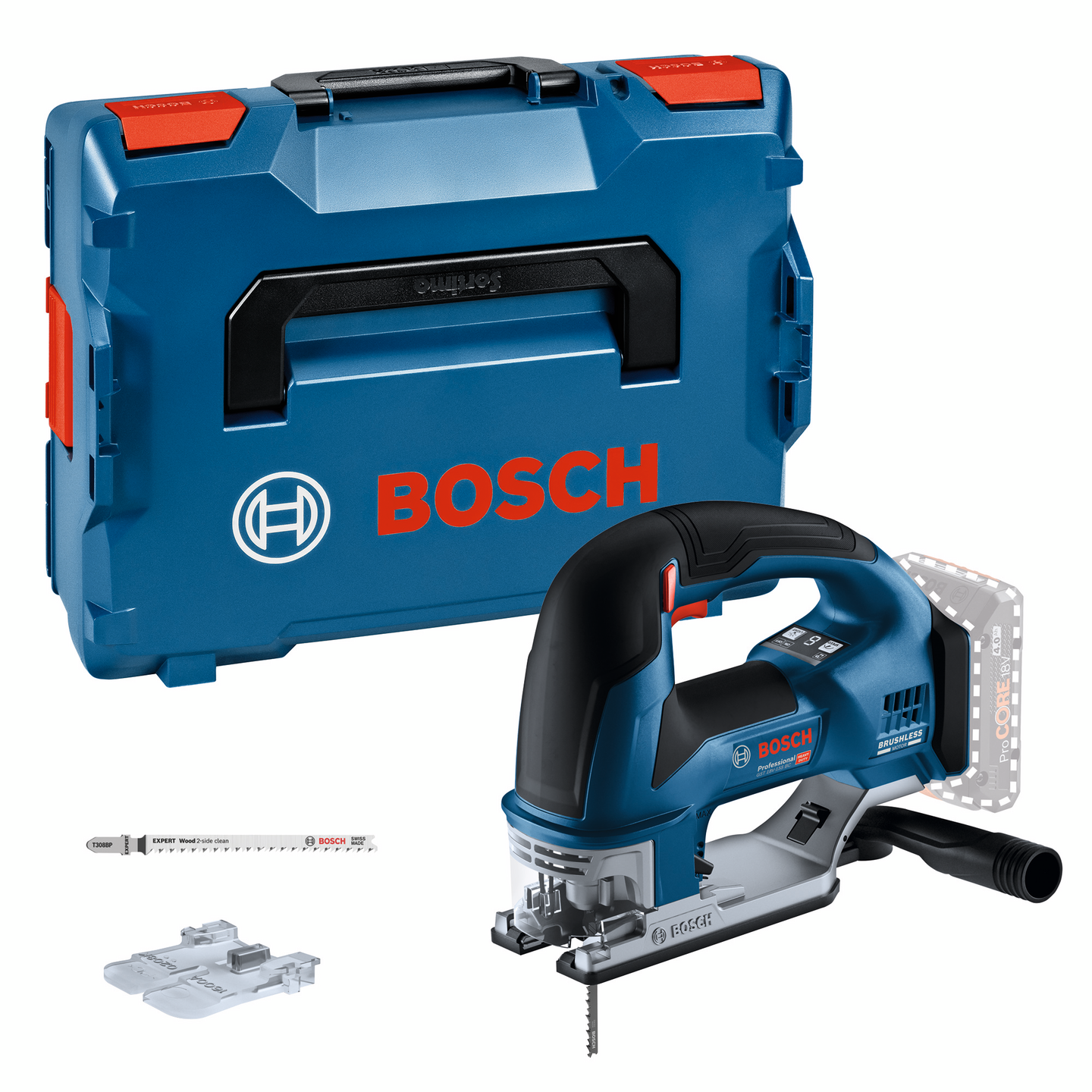 Akkupistosaha Bosch GST 18V-155 BC Solo L-Boxx