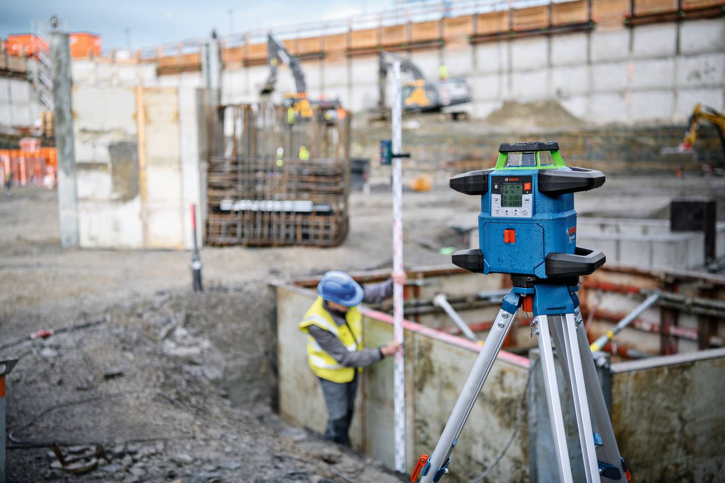 Pyörivä laser Bosch GRL 650 CHVG L-Boxx