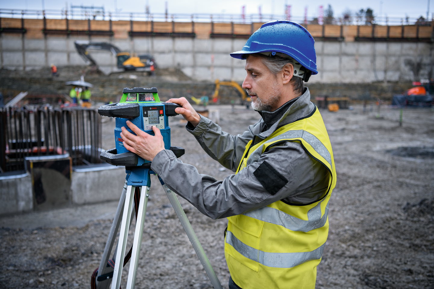 Pyörivä laser Bosch GRL 650 CHVG L-Boxx