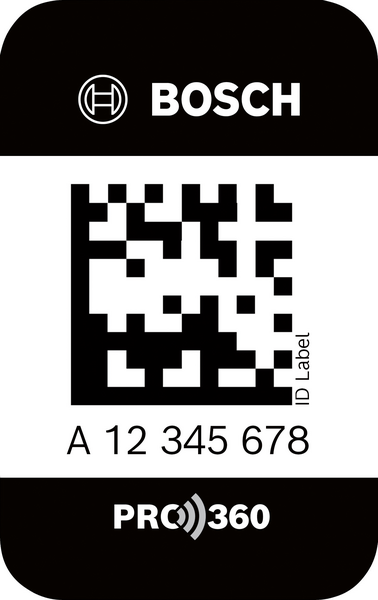 ID-tarra Bosch pieni 13x23mm 50kpl