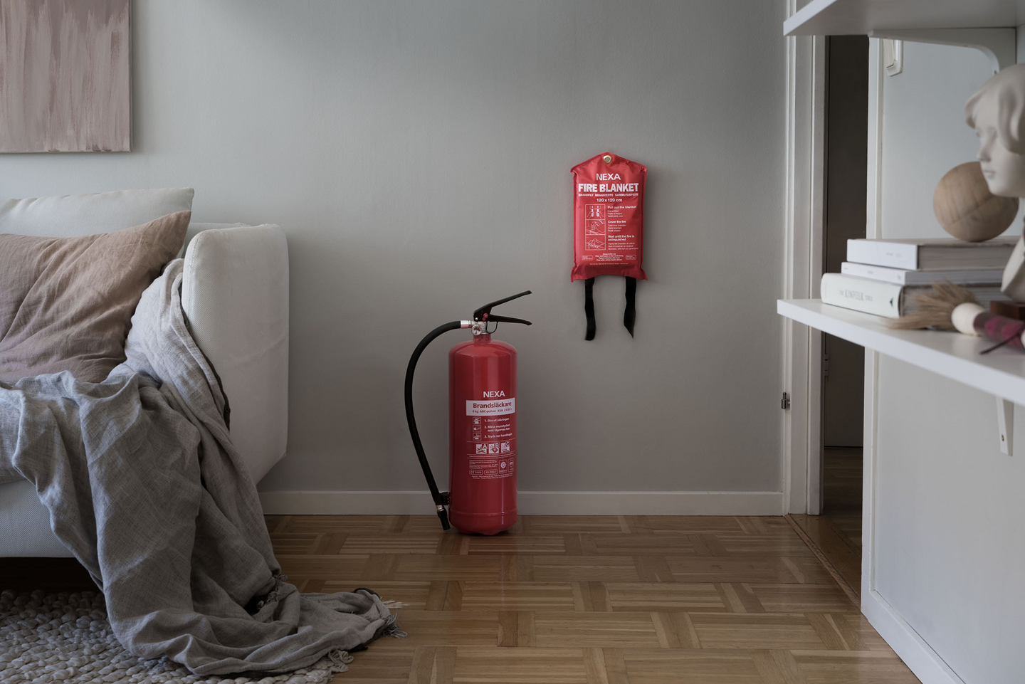 BRANDSL. PULVER + FILT RÖD 6KG