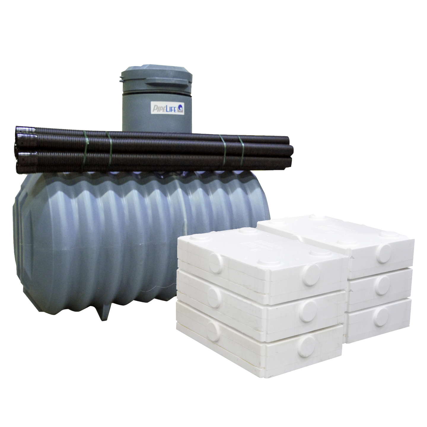 Suodatuskasettipaketti Pipelife jätevesille kaksiosainen