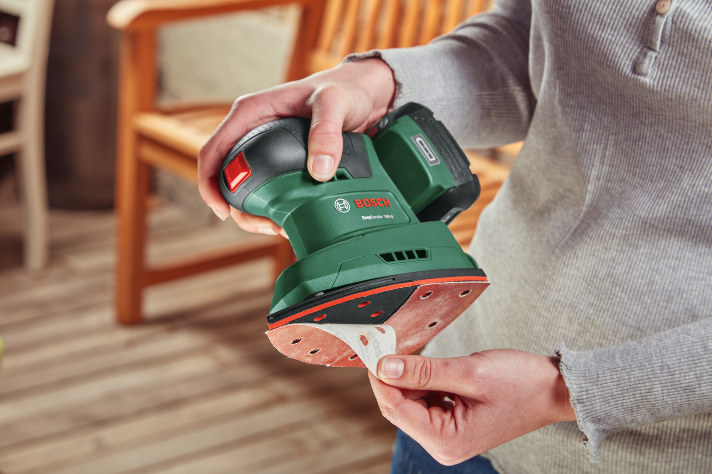 Akkuyhdistelmähiomakone Bosch EasySander 18V-8 Solo