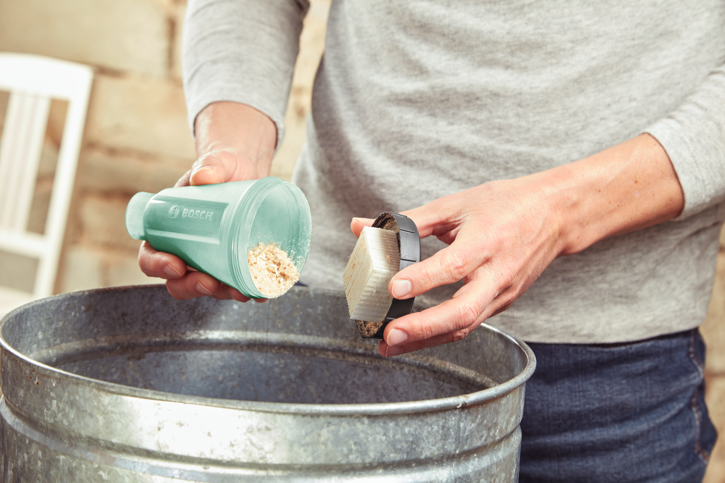 Akkuyhdistelmähiomakone Bosch UniversalSander 18V-10 Solo