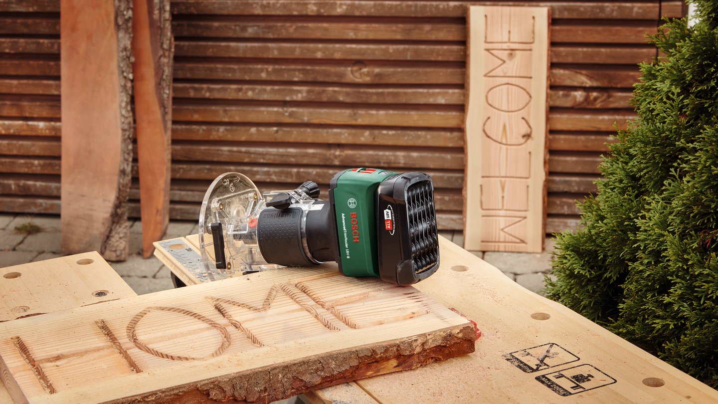 Akkujyrsin Bosch AdvancedTrimRouter 18V-8 Solo