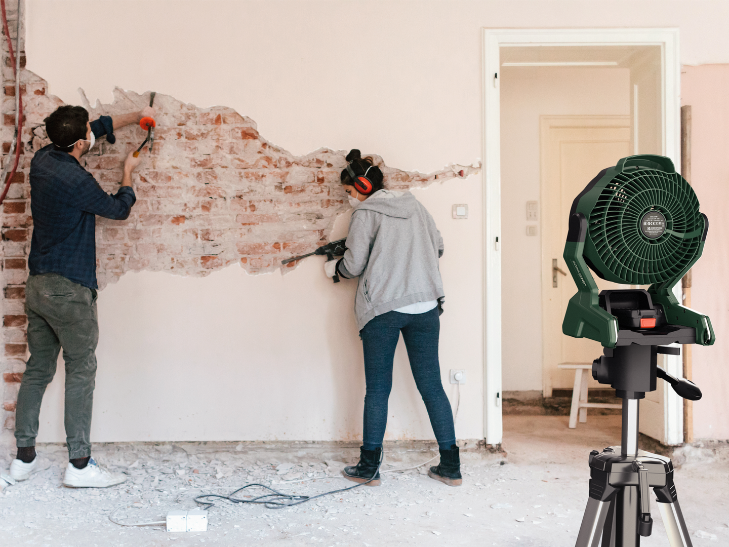 Akkutuuletin Bosch UniversalFan 18V Solo