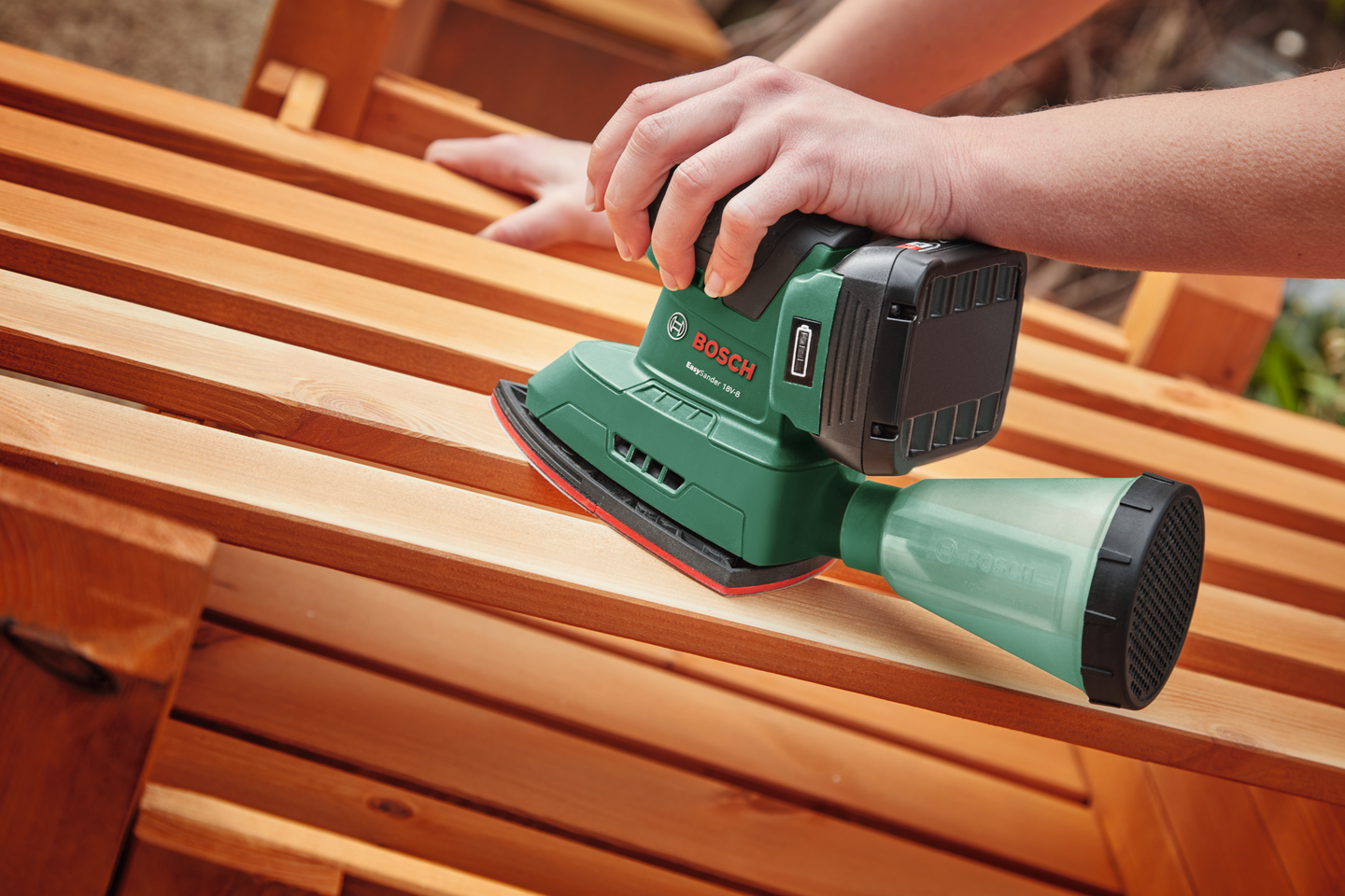 Akkuyhdistelmähiomakone Bosch EasySander 18V-8 Solo