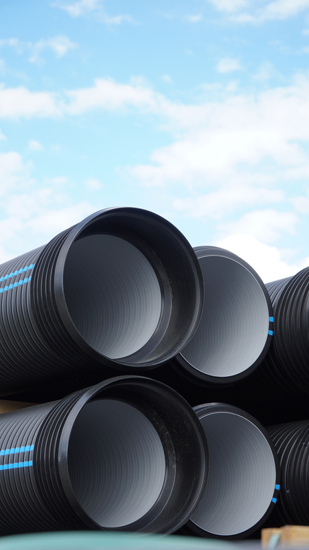 Sadevesiputki Pipelife Raineo 200x170 6m muhvi+tiiviste