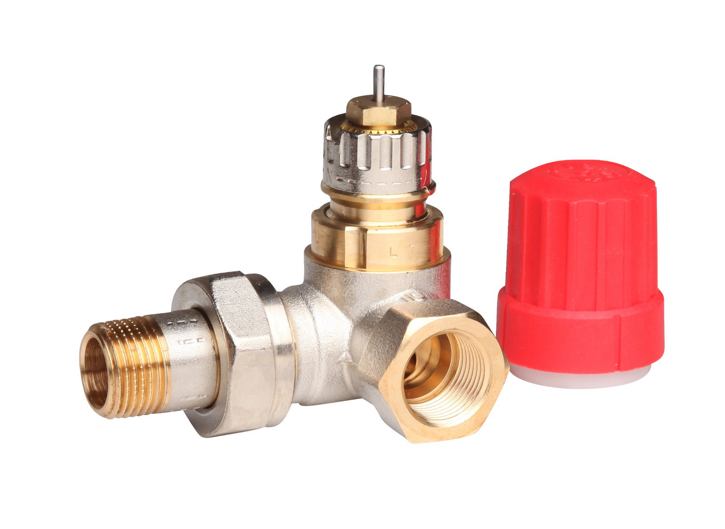 Patteriventtiili Danfoss 3/8 sivukulma oikea RA-N 13G0231