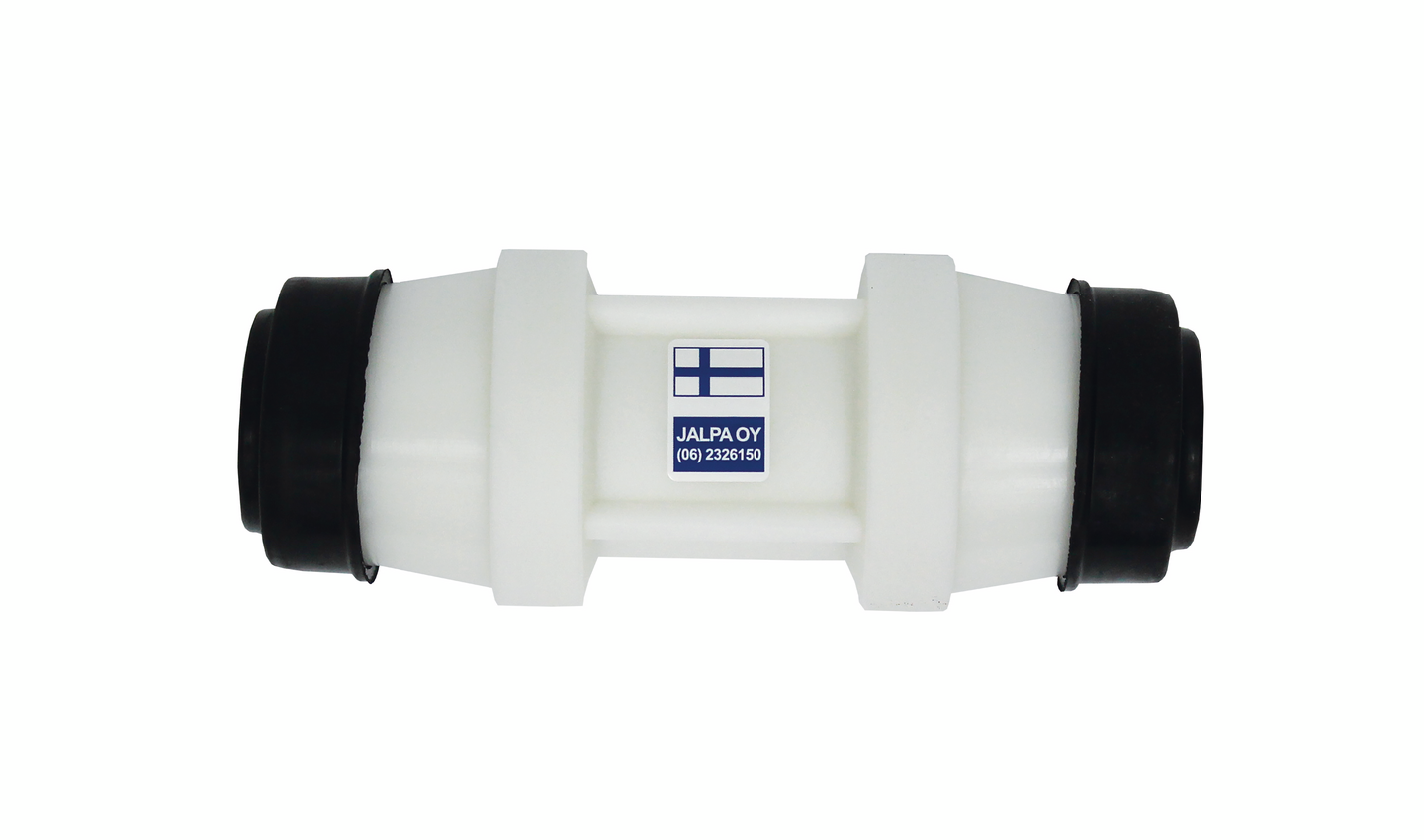 Muuntoliitin Jalpa PE-vesijohtoputkistoihin