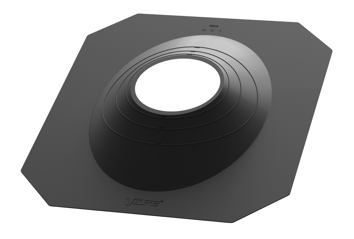 Aluskatteen tiiviste VILPE läpivienti piipulle 200-380