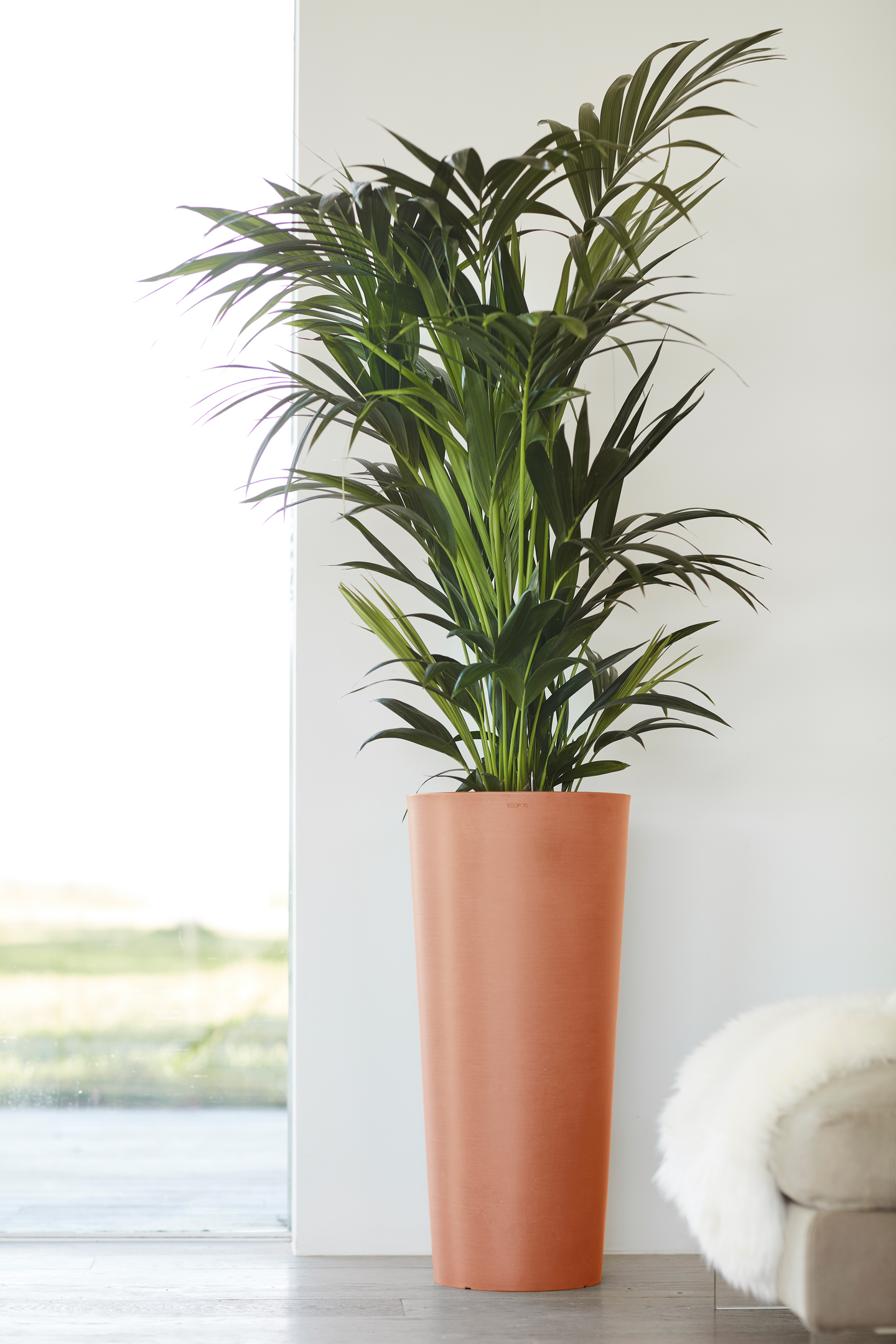 Ruukku Ecopots Amsterdam korkea 72,5cm terracotta