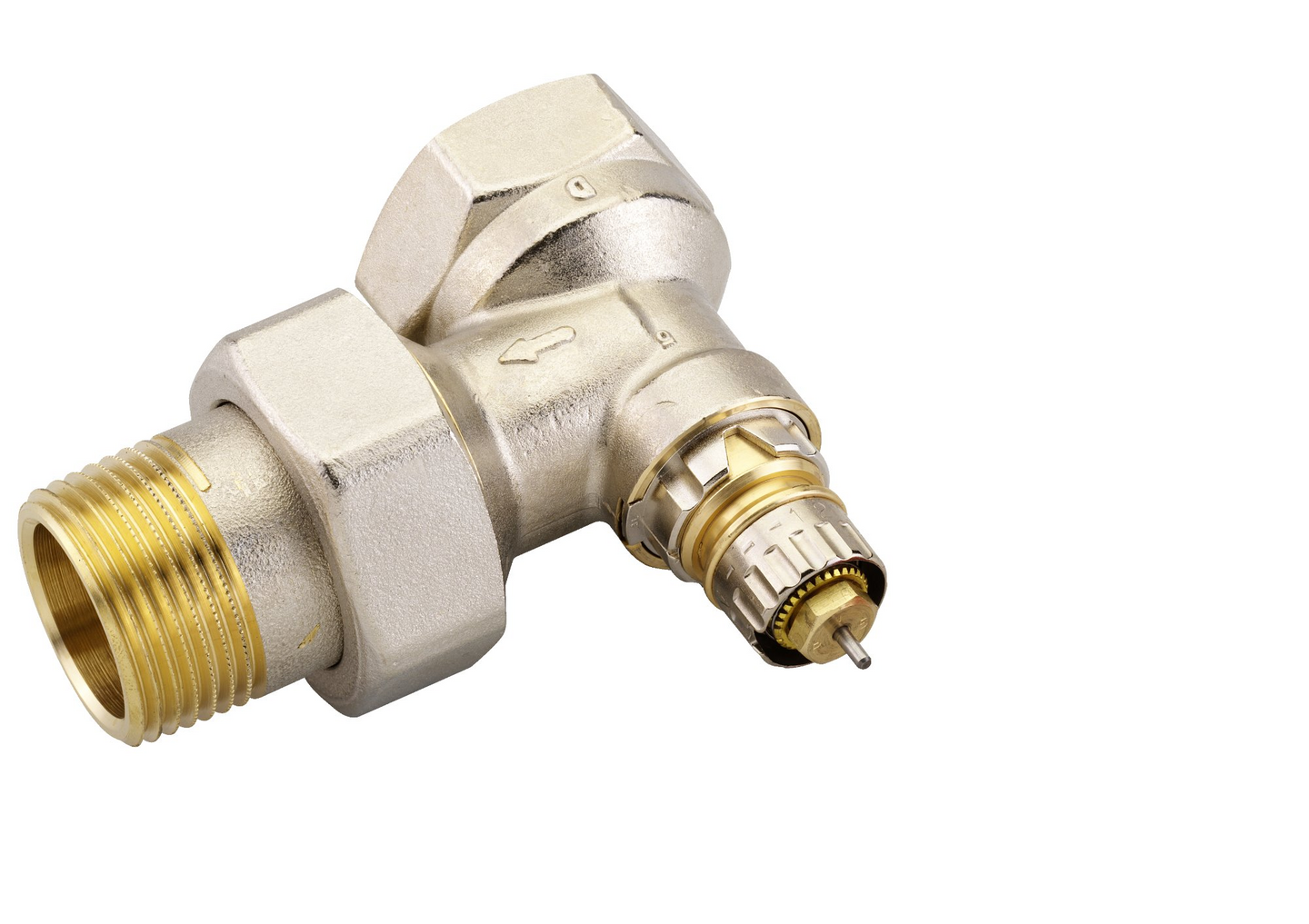 Patteriventtiili Danfoss 3/8 sivukulma oikea RA-N 13G0231