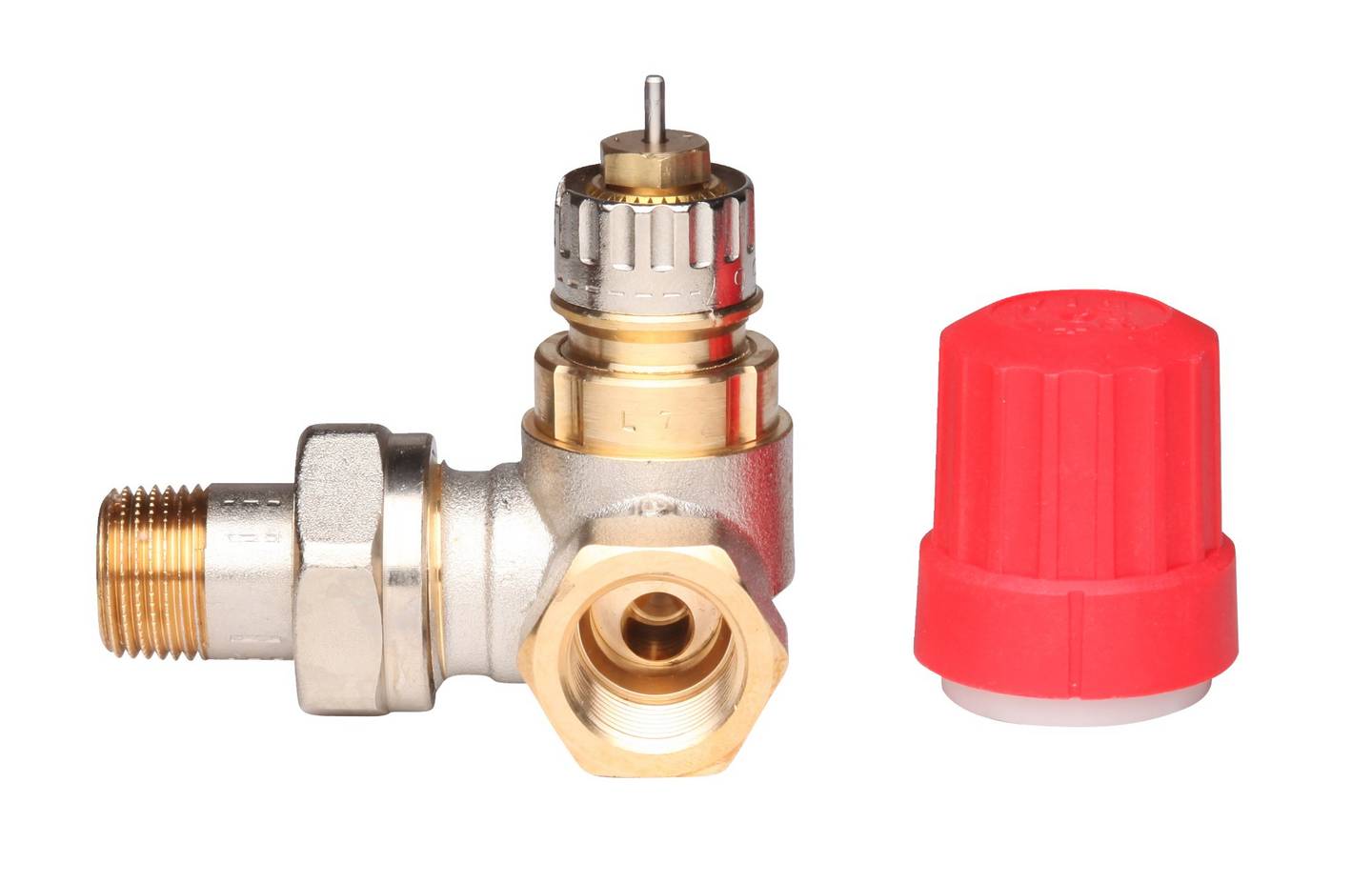 Patteriventtiili Danfoss 1/2 sivukulma oikea RA-N 13G0233