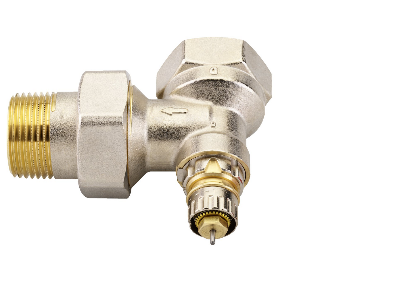 Patteriventtiili Danfoss 3/8 sivukulma oikea RA-N 13G0231