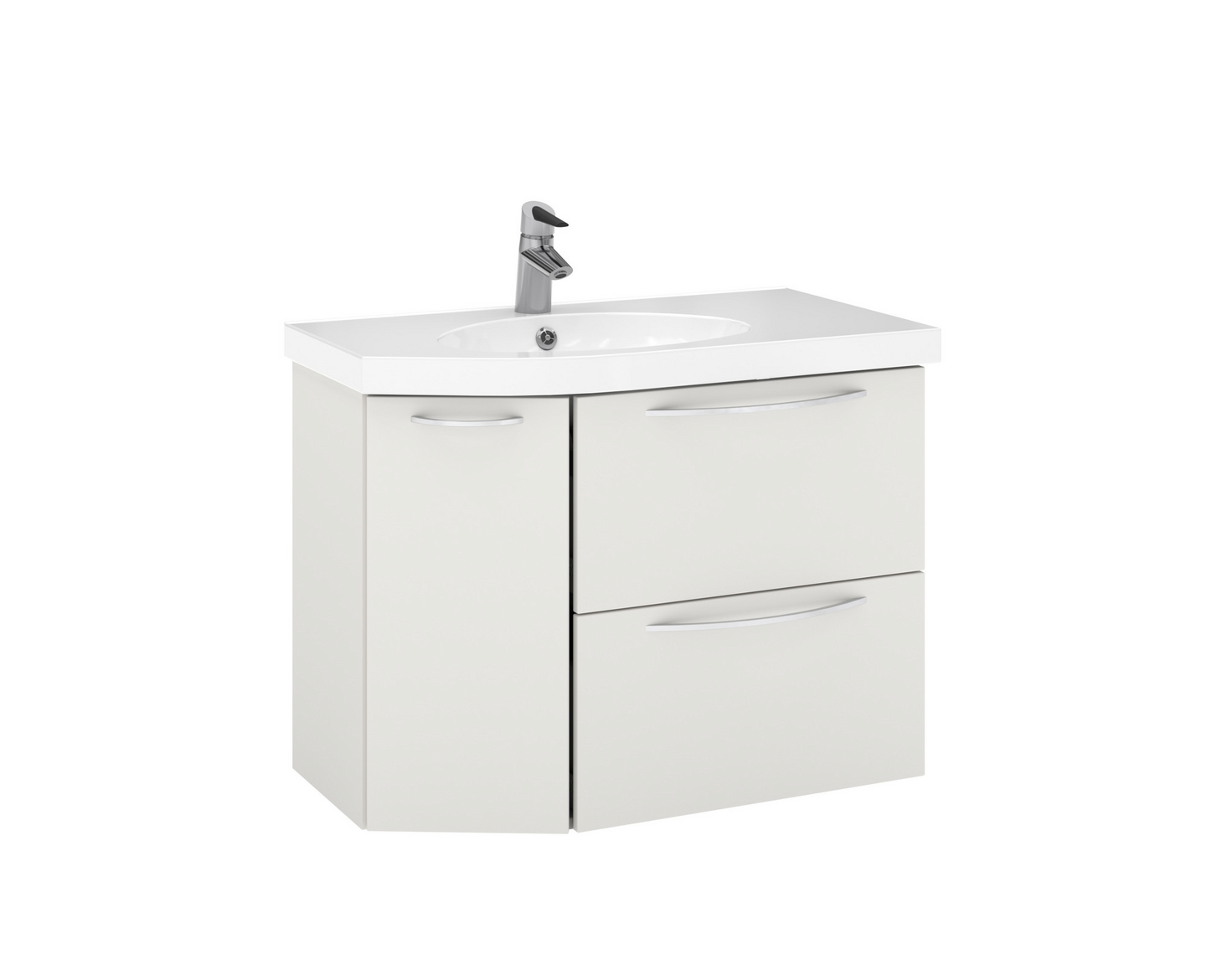 Allaskaappi Temal Mondo vasen laatikoilla