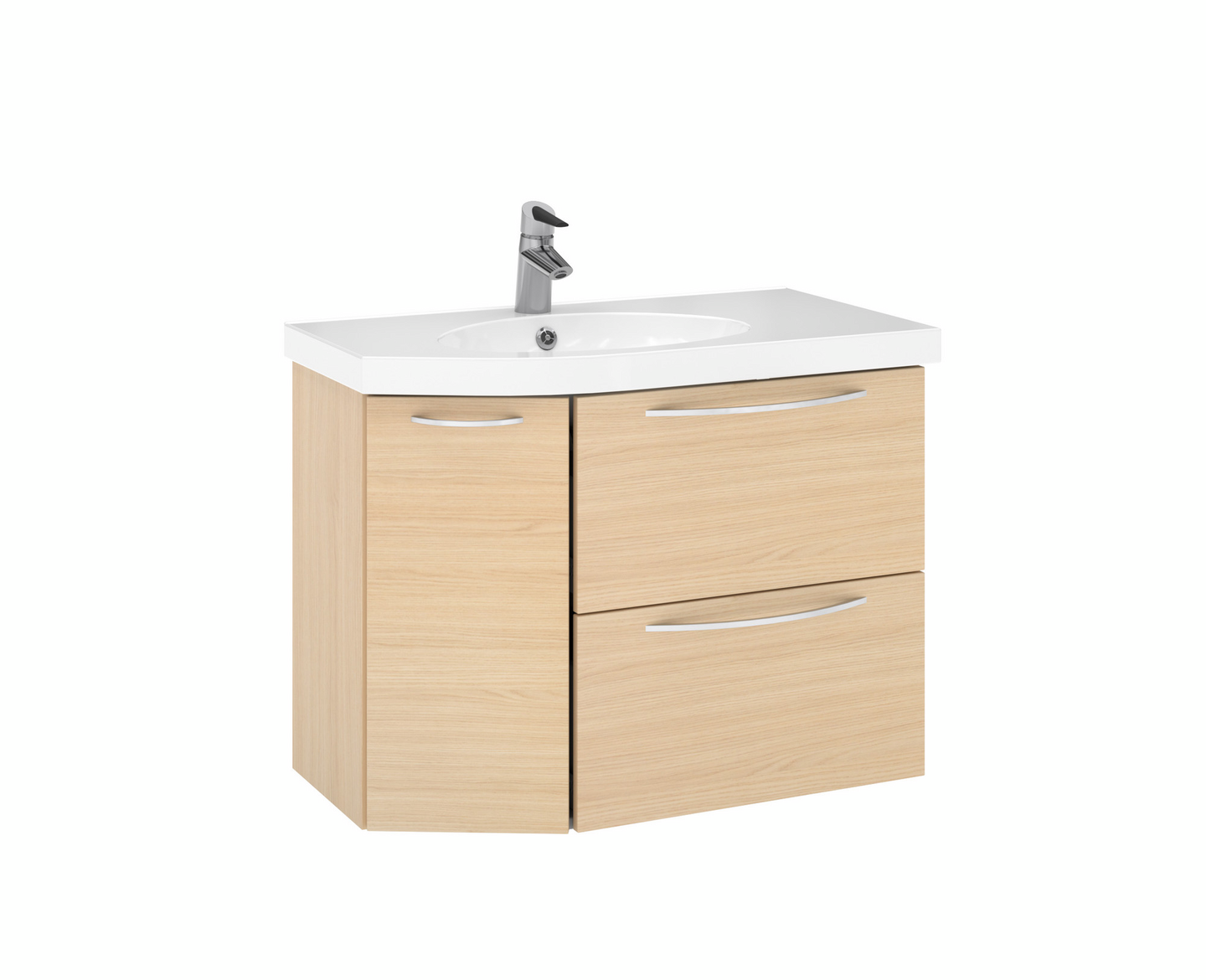 Allaskaappi Temal Mondo vasen laatikoilla