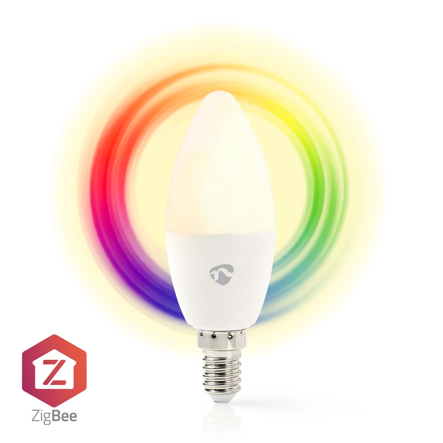 Led-lamppu Nedis Smartlife RGB Zigbee 3.0 E14 470lm 4,9W
