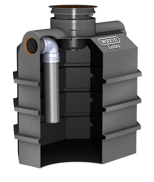 Öljyn- ja hiekanerotin Wavin Labko 0,6 12,5tn MiniPEK