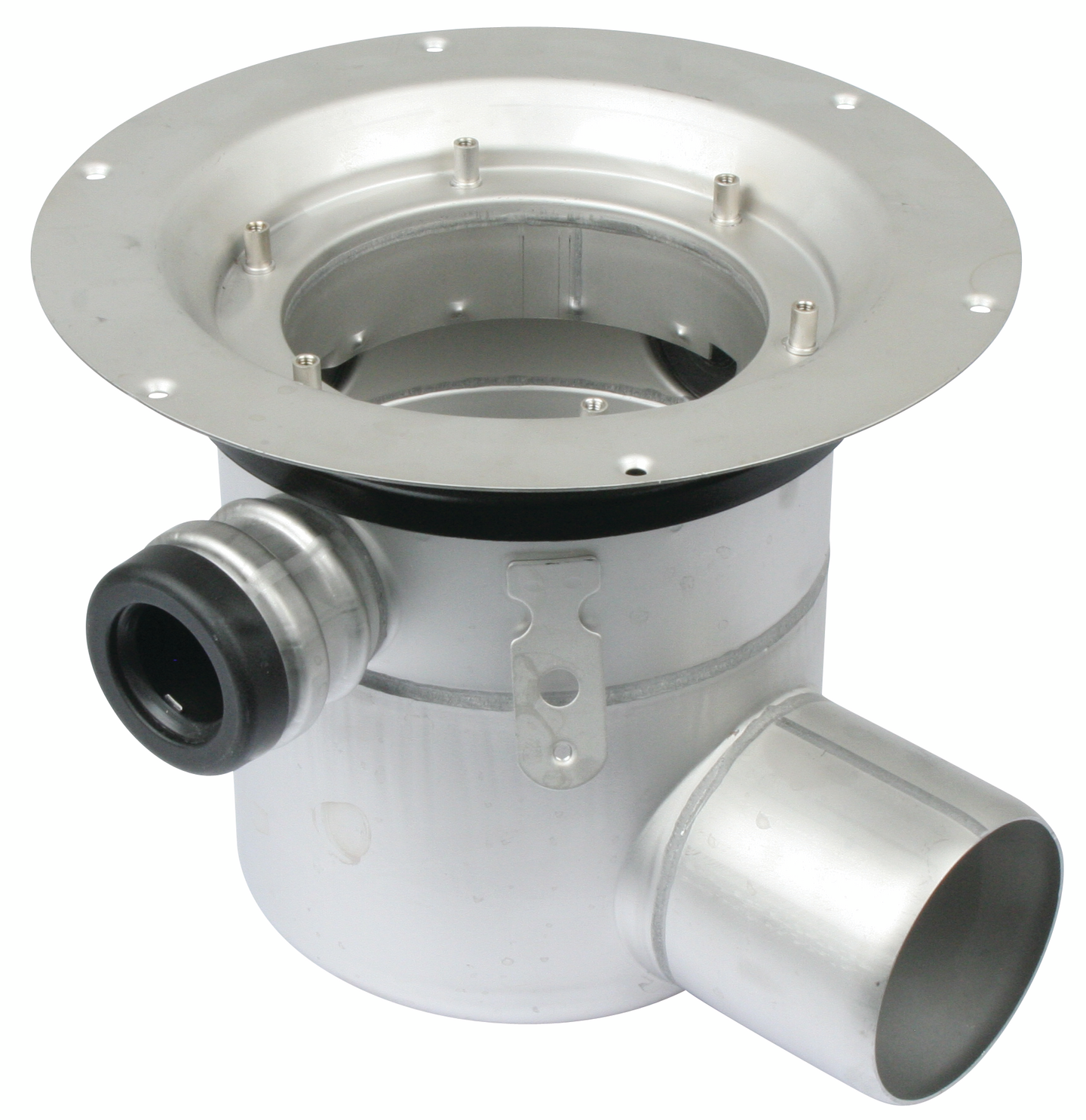 Lattiakaivo BLÜCHER 75 vaaka 3xsivul.sis vesilukko, ruostumatonta terästä