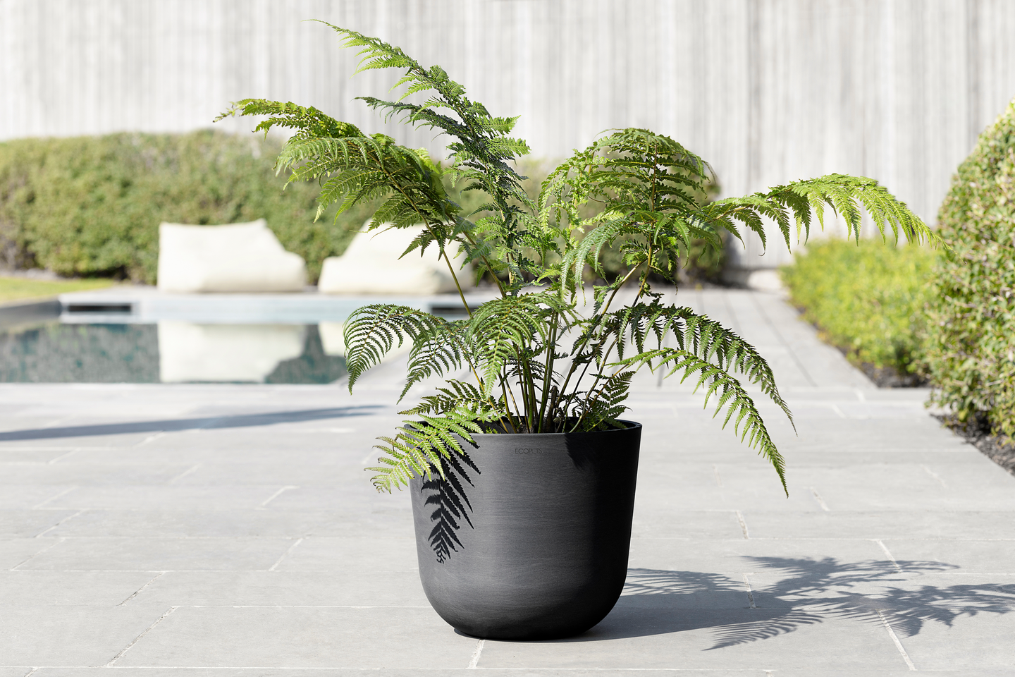 Ruukku Ecopots Oslo 35cm tummanharmaa