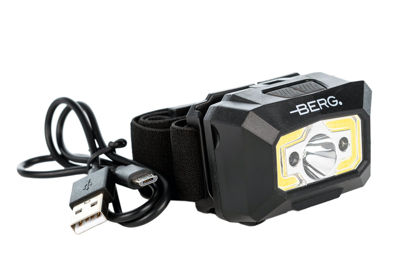 Otsalamppu Berg ladattava sensorilla 3W 280lm