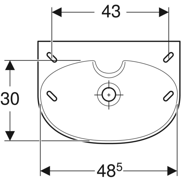 Pesuallas IDO Glow 50X36X17cm