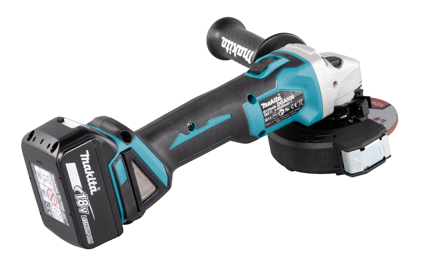 Kulmahiomakone Makita DGA506RT 18V LXT 1x5,0Ah