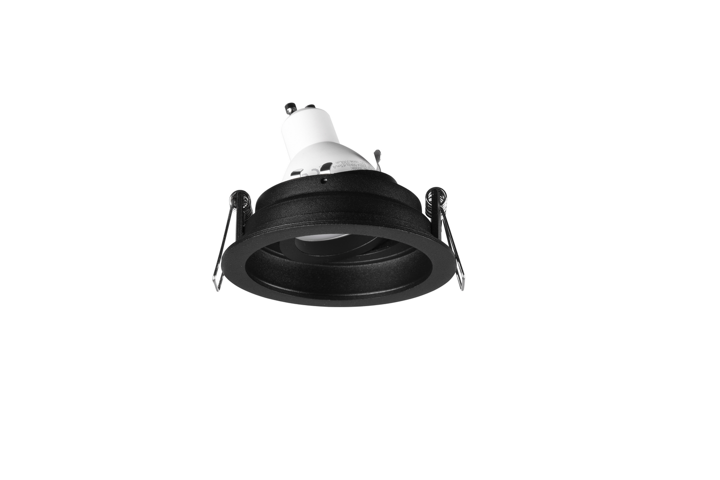 Uppospotti TRIO Kenai GU10 9Cm Pyöreä Mattamusta