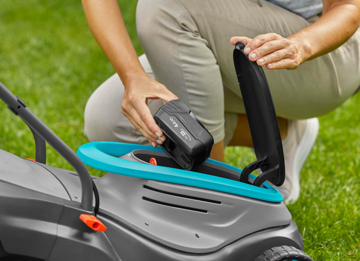 Akkuruohonleikkuri GARDENA PowerMax 32/18V P4A Solo