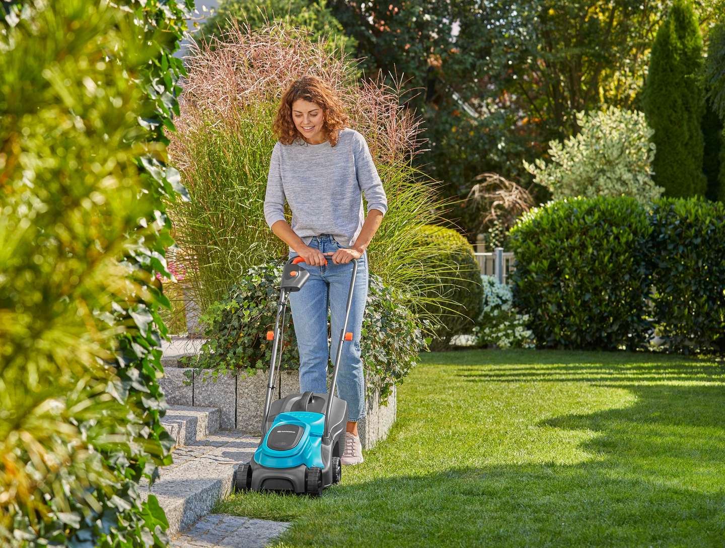 Akkuruohonleikkuri GARDENA PowerMax 30/18V P4A Set 1x4,0Ah