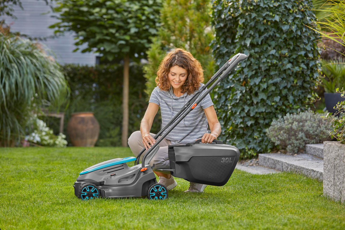 Akkuruohonleikkuri GARDENA PowerMax 32/18V P4A Solo