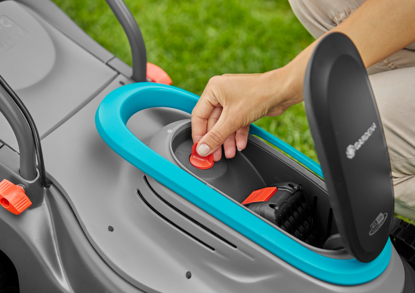 Akkuruohonleikkuri GARDENA PowerMax 32/18V P4A Solo