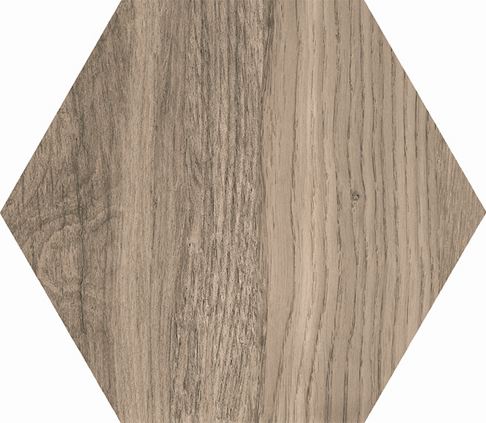 KAKEL CELLO CR.ROVERE HEXA 19,8X22,8, BRUN