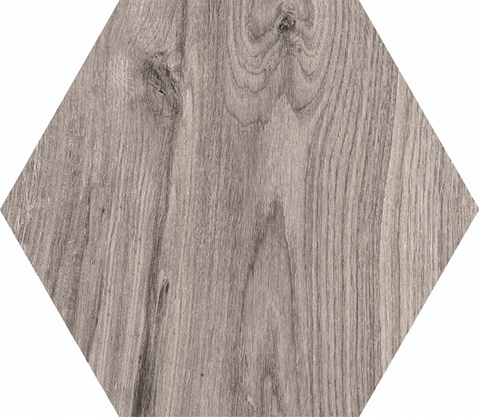 KAKEL CELLO CR.ROVERE HEXA 19,8X22,8, M.GRÅ