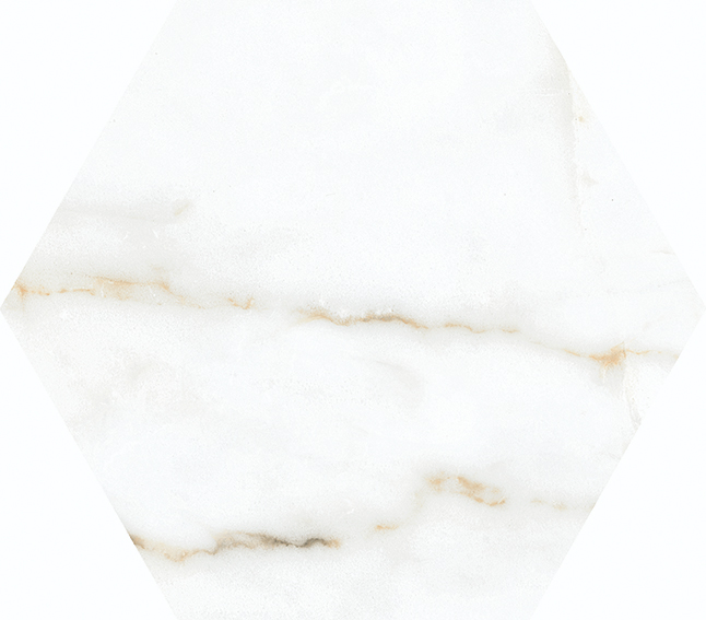 Lattialaatta Cello Cr.Torano Hexa 19,8x22,8 Dorado matta 0,84m²